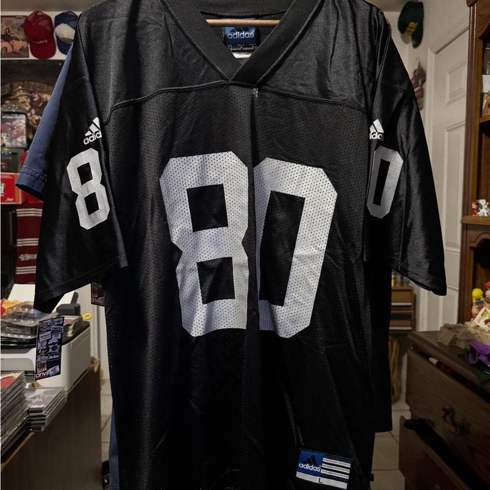 Adidas Black and White Short Sleeve Tee